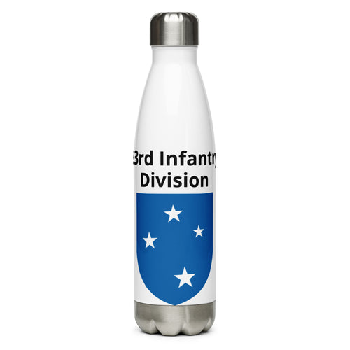 Designed with the 23rd Infantry Division logo of the US Army, this water bottle is the perfect addition for today's soldier