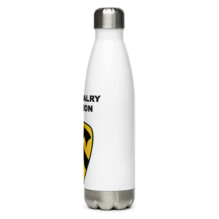 Stainless Steel Water Bottle - 1st Cavalry Division
