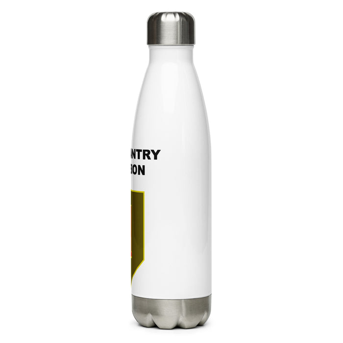 Stainless Steel Water Bottle - 1st Infantry Division