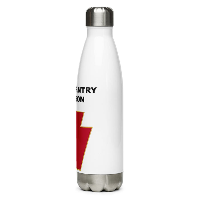 Stainless Steel Water Bottle - 28th Infantry Division