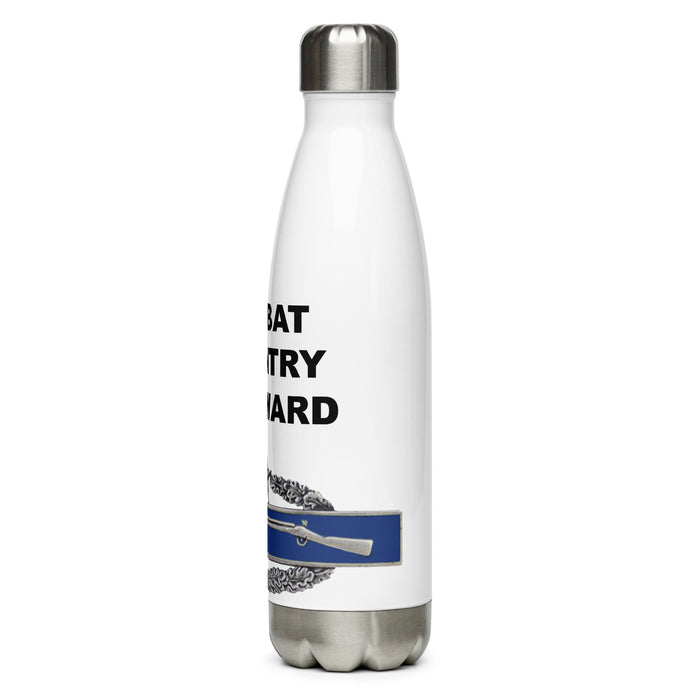 Stainless Steel Water Bottle - Combat Infantry 2nd Award