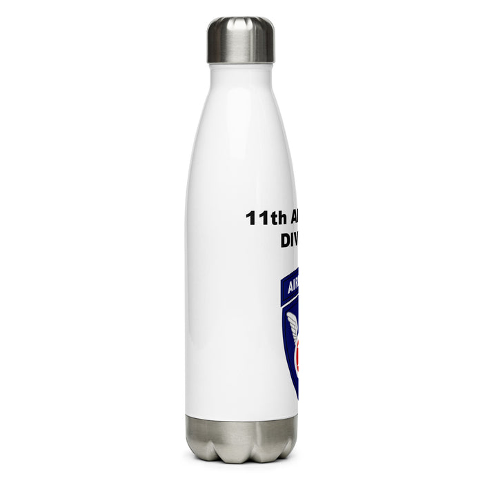 Stainless Steel Water Bottle - 11th Airborne Division