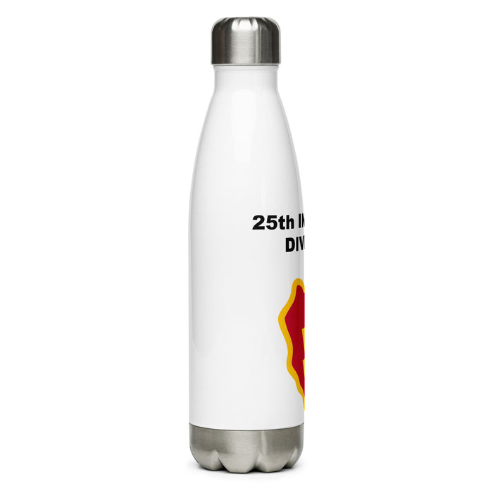 Stainless Steel Water Bottle - 25th Infantry Division