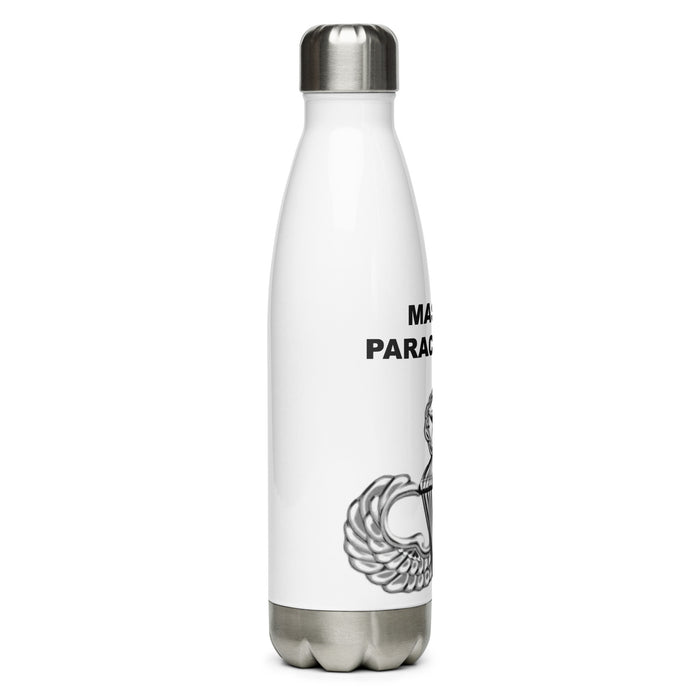 Stainless Steel Water Bottle - Master Parachutist