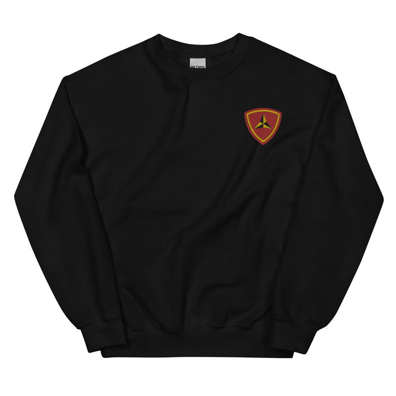 3rd Marine Division Unisex Sweatshirt - Black