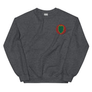 24th Infantry Division Unisex Sweatshirt - Dark Heather