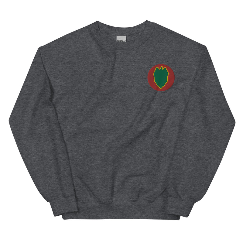 24th Infantry Division Unisex Sweatshirt - Dark Heather
