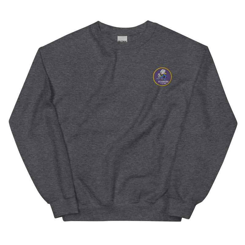 Navy Seabees Unisex Sweatshirt - Dark Heather