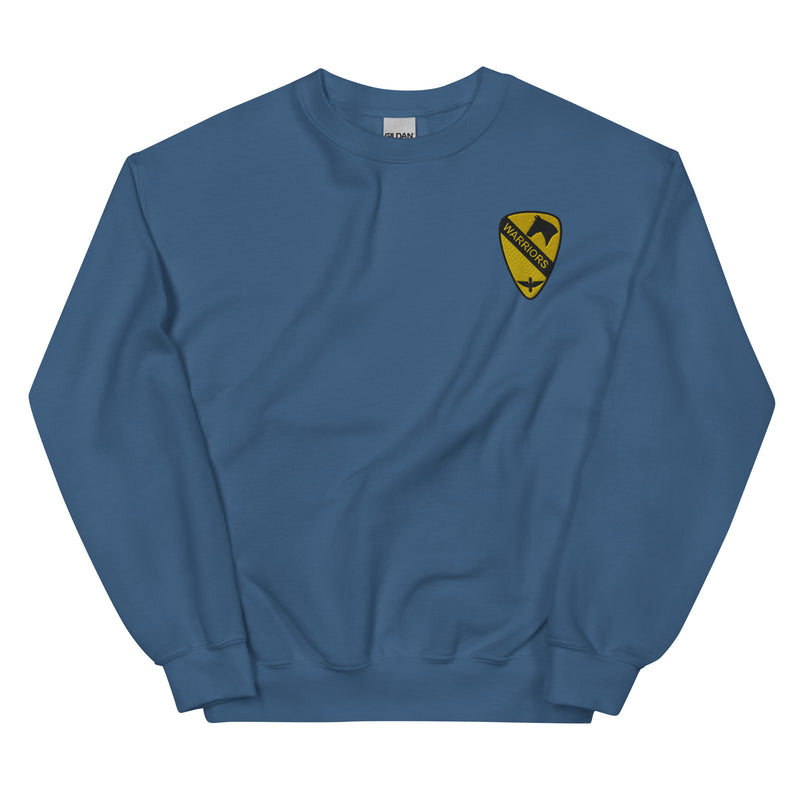 1st Air Cavalry Brigade Unisex Sweatshirt - Indigo Blue