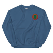 24th Infantry Division Unisex Sweatshirt - Indigo Blue