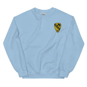1st Air Cavalry Brigade Unisex Sweatshirt - Light Blue