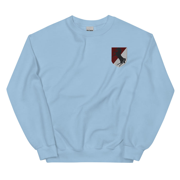 11th Armored Cavalry Regiment Unisex Sweatshirt