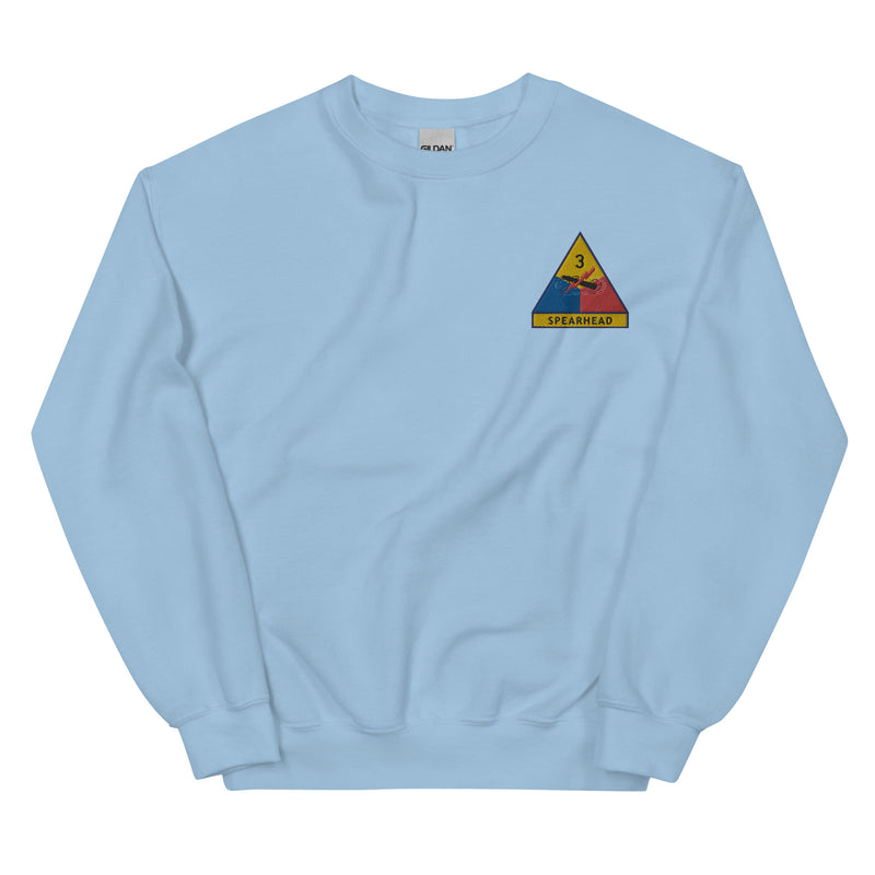 3rd Armored Division Unisex Sweatshirt - Light Blue