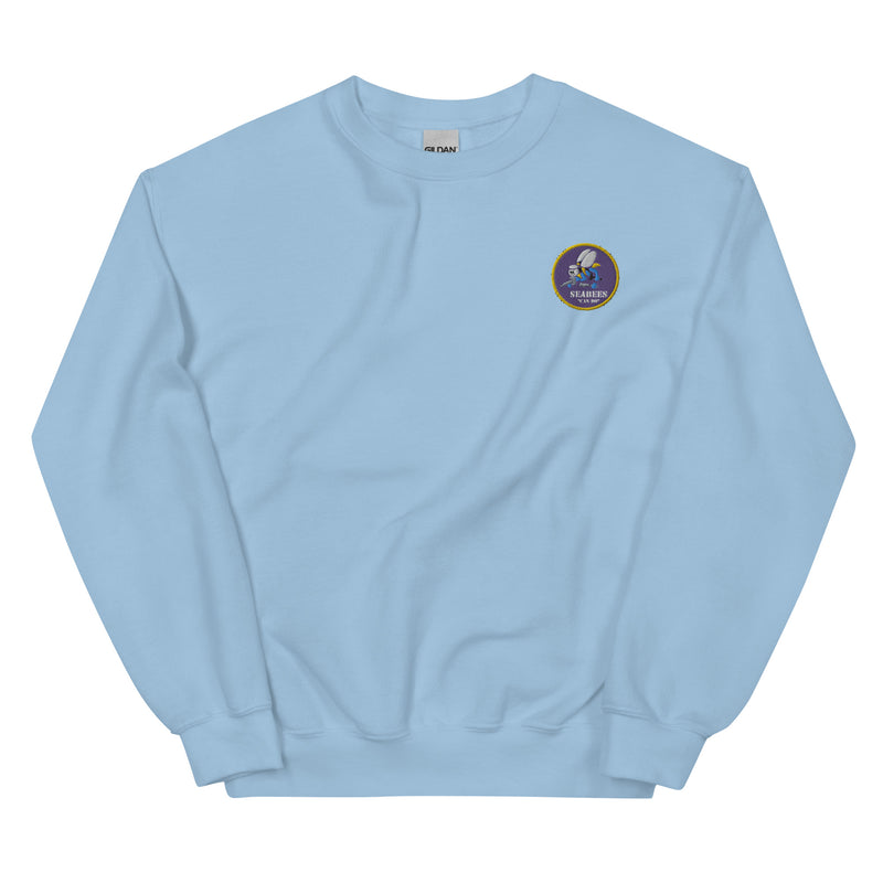 Navy Seabees Unisex Sweatshirt - Light Blue