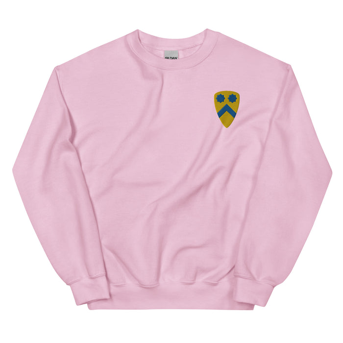 2nd Cavalry Division Unisex Sweatshirt - Light Pink