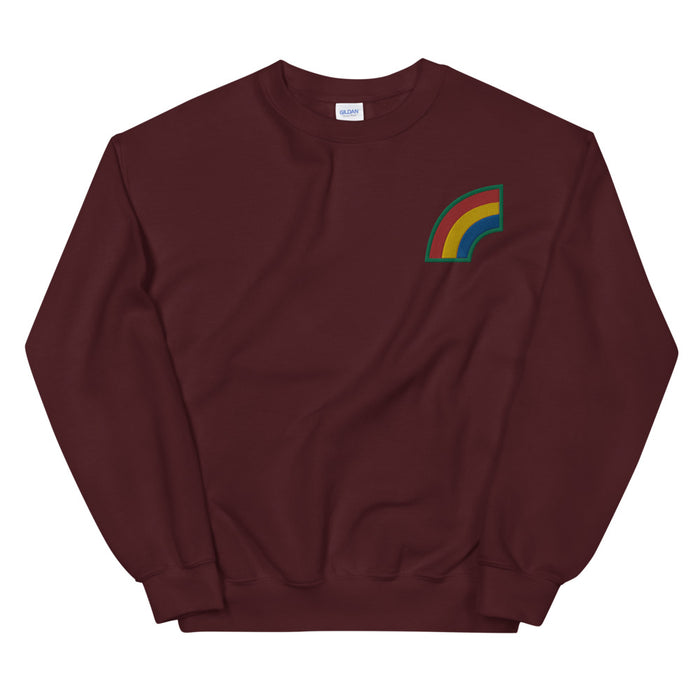 42nd Infantry Division Unisex Sweatshirt - Maroon