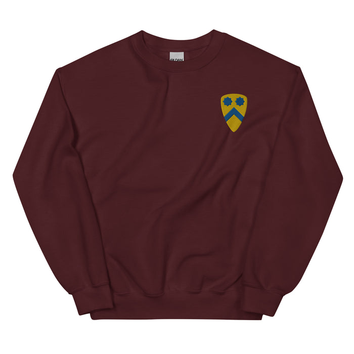 2nd Cavalry Division Unisex Sweatshirt - Maroon