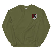 11th Armored Cavalry Regiment Unisex Sweatshirt - Military Green