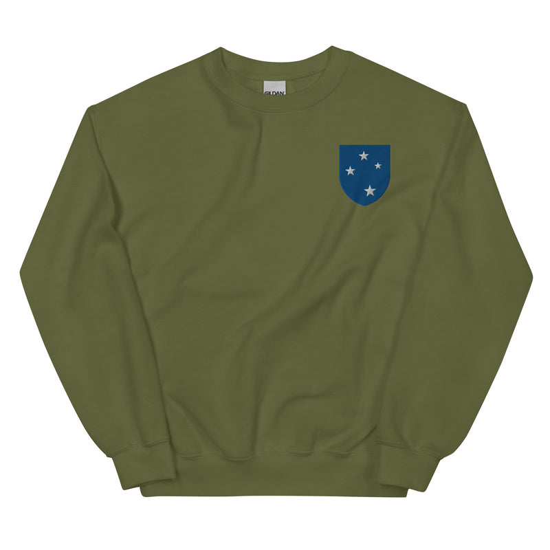 23rd Infantry Division Unisex Sweatshirt - Military Green