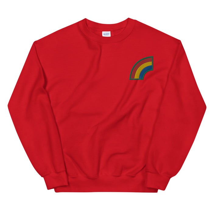 42nd Infantry Division Unisex Sweatshirt - Red