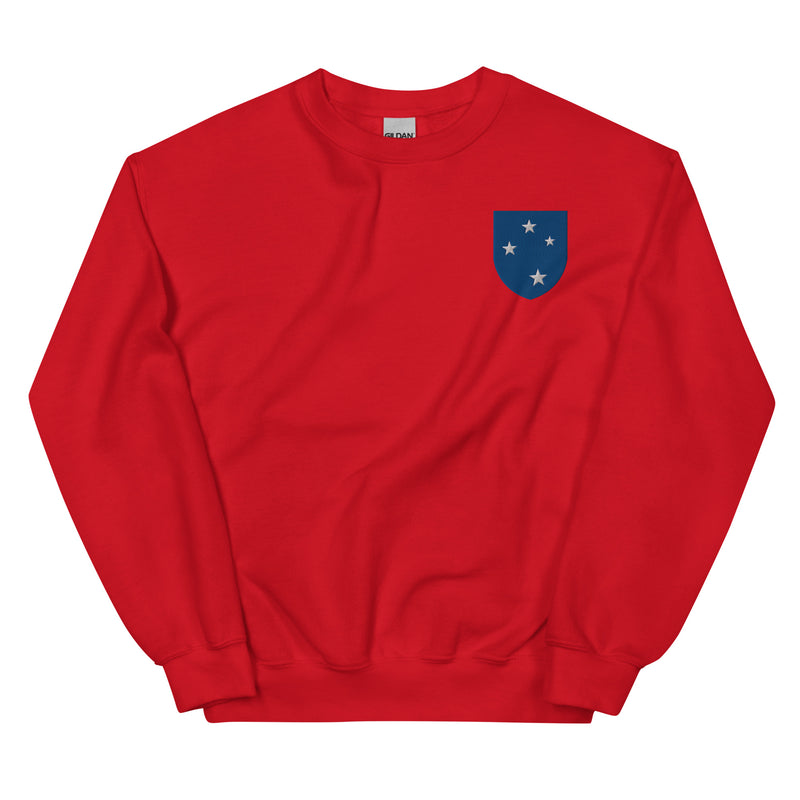 23rd Infantry Division Unisex Sweatshirt - Red