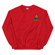 2nd Armored Division Unisex Sweatshirt - Red