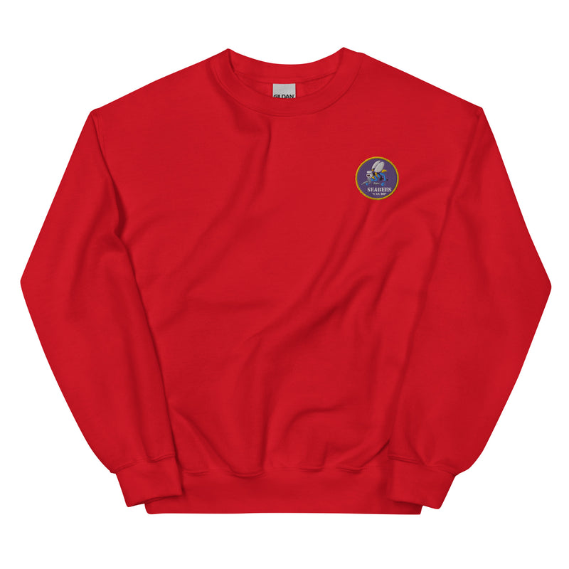 Navy Seabees Unisex Sweatshirt - Red