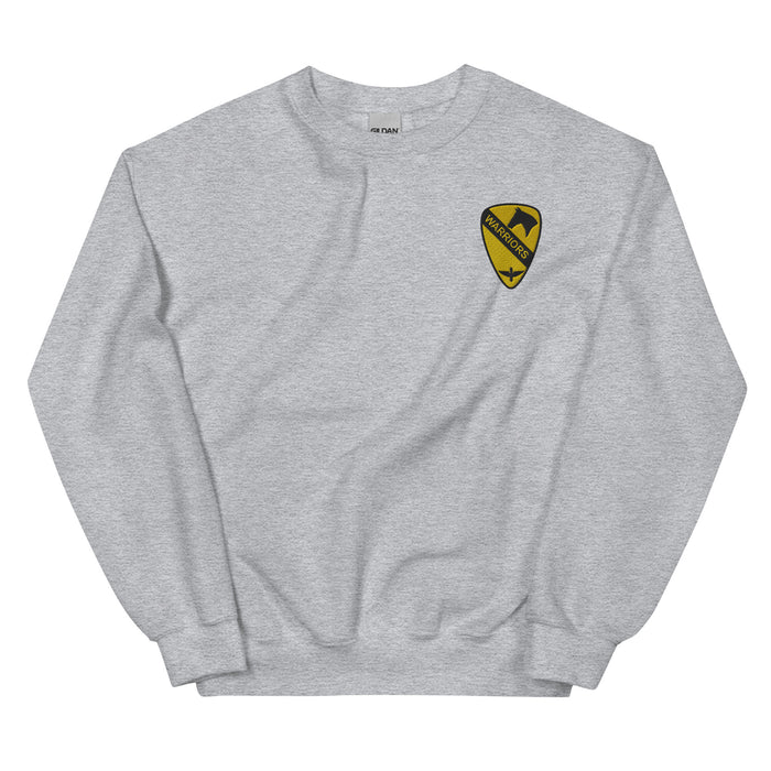 1st Air Cavalry Brigade Unisex Sweatshirt - Sport Grey