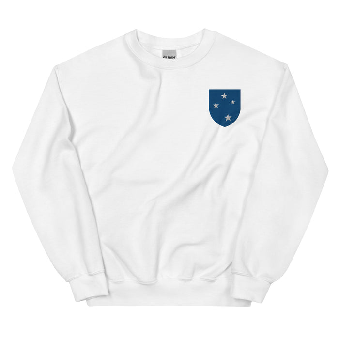 23rd Infantry Division Unisex Sweatshirt - White