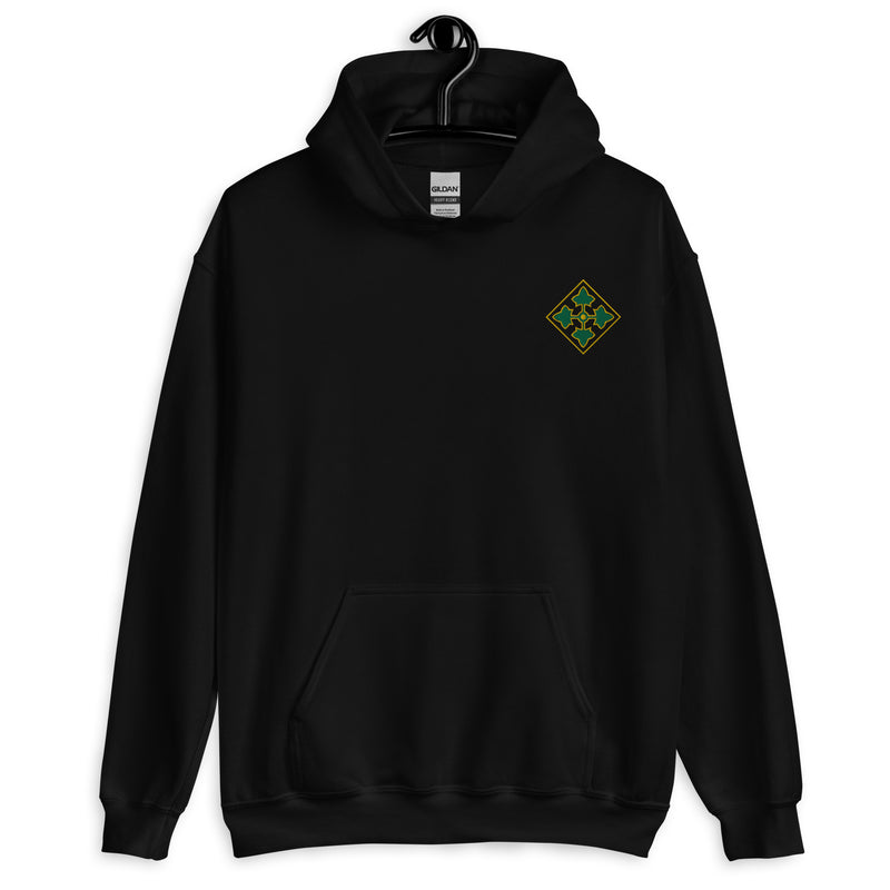 4th Infantry Division Hoodie - Black