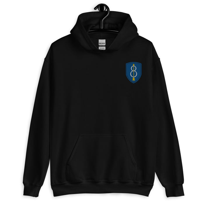 8th Infantry Division Hoodie - Black