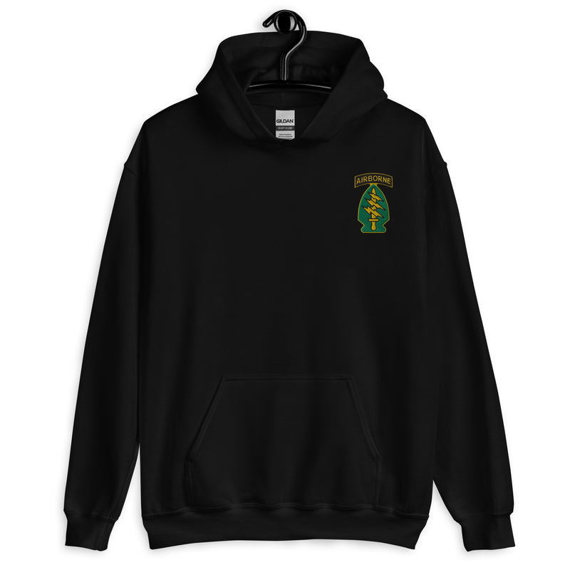 Special Forces Airborne Hoodie - Black
