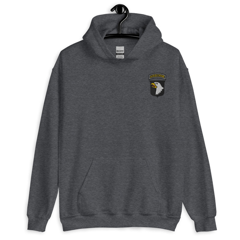 101st Airborne Hoodie - Dark Heather