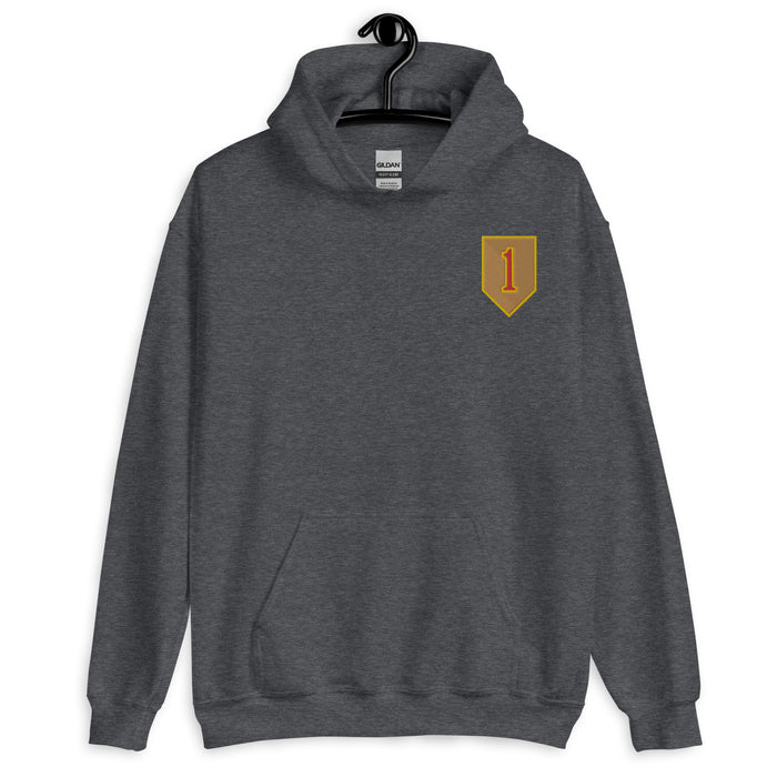 1st Infantry Division Hoodie - Dark Heather