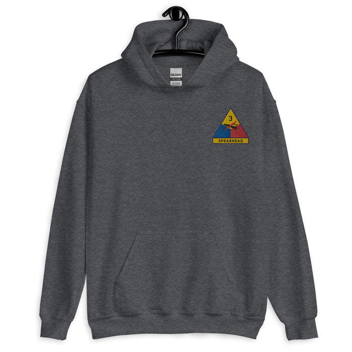 3rd Armored Division Hoodie - Dark Heather