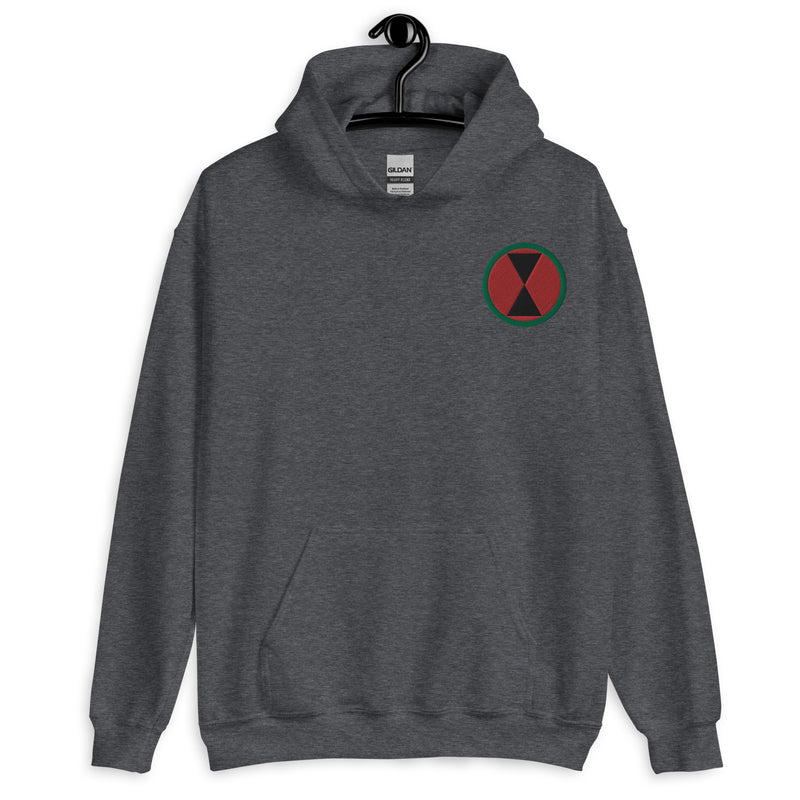 7th Infantry Division Hoodie - Dark Heather