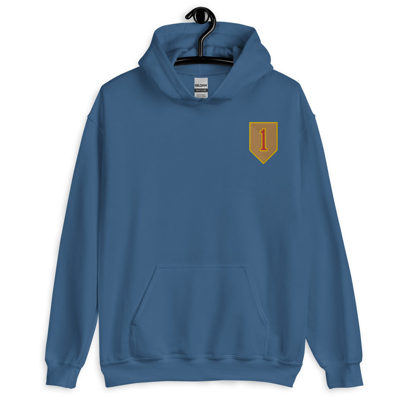 1st Infantry Division Hoodie - Indigo Blue