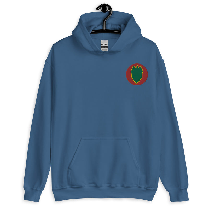 24th Infantry Division Hoodie - Indigo Blue