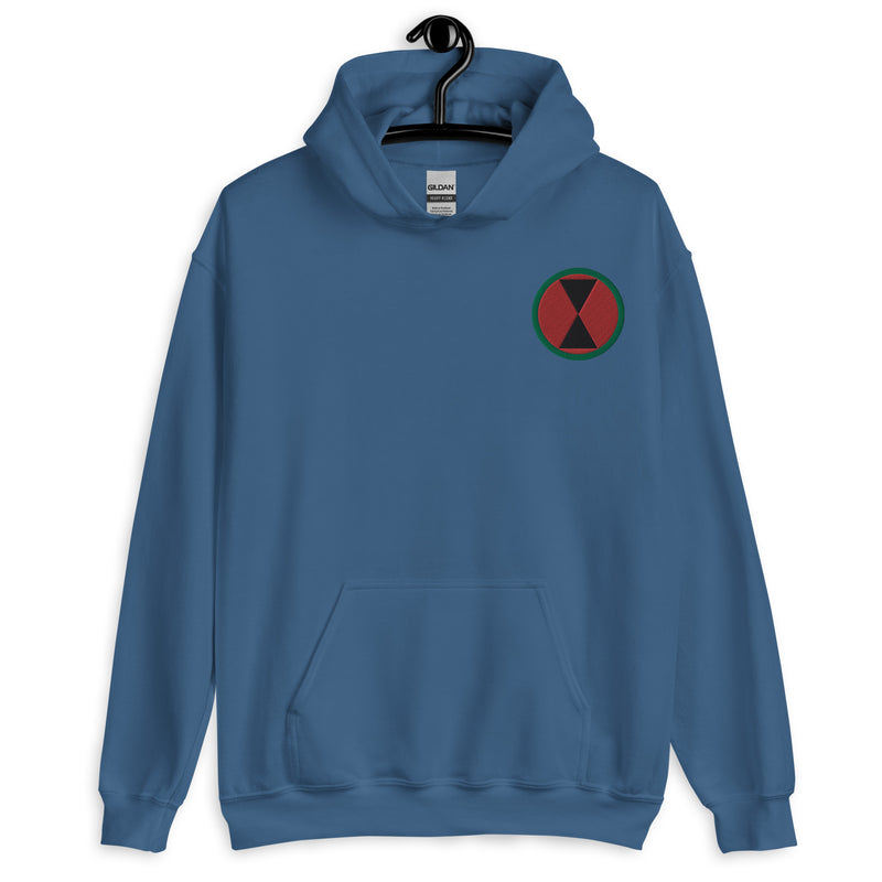 7th Infantry Division Hoodie - Indigo Blue