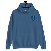 8th Infantry Division Hoodie - Indigo Blue