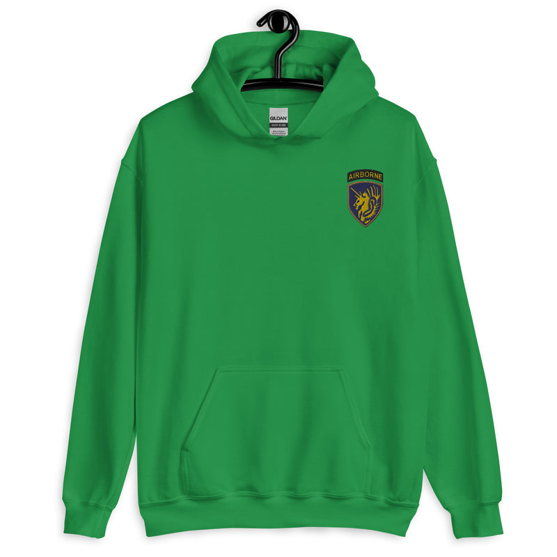 13th Airborne Division Hoodie - Irish Green