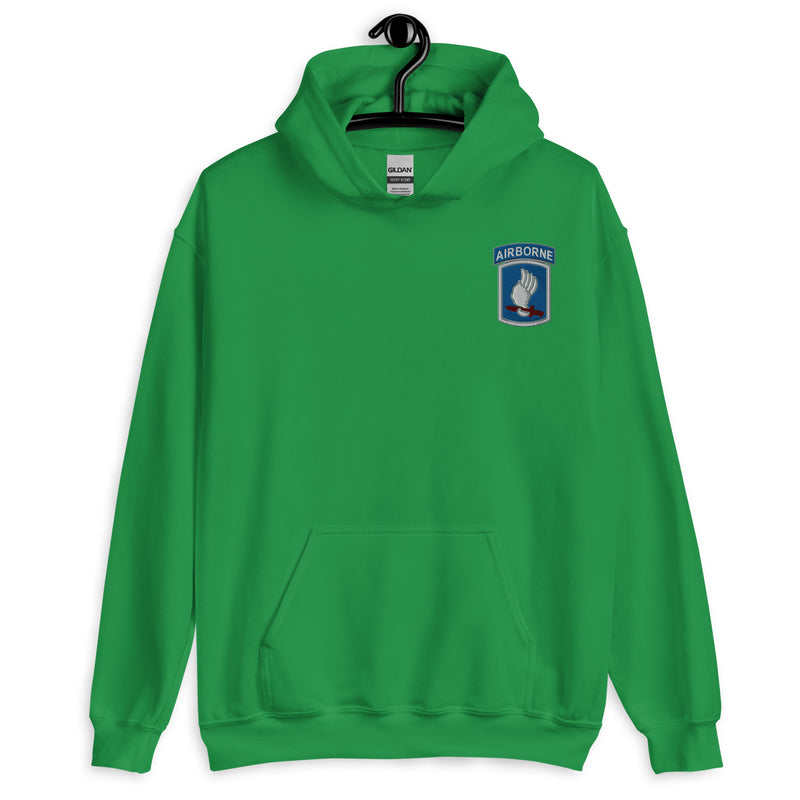 173rd Airborne Hoodie - Irish Green