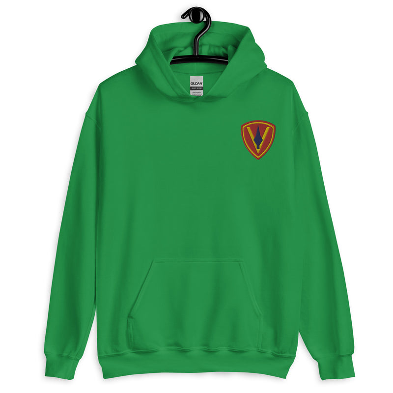 5th Marine Division Hoodie - Irish Green