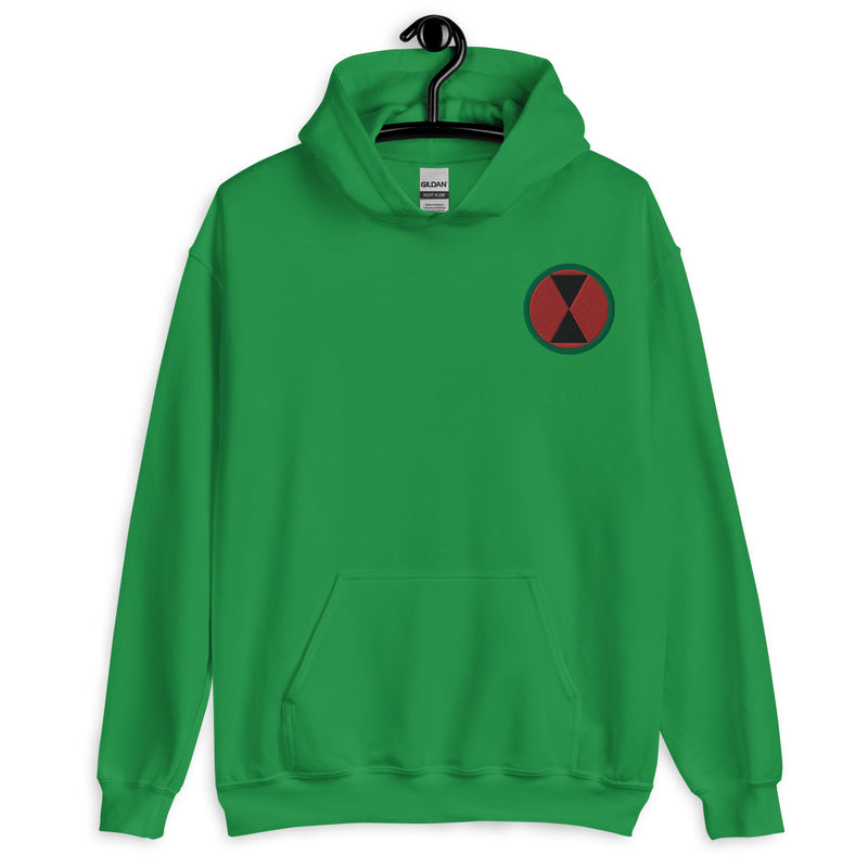 7th Infantry Division Hoodie - Irish Green