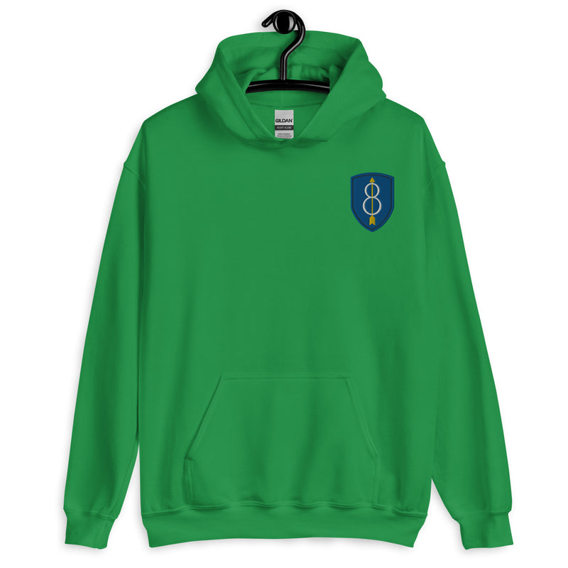 8th Infantry Division Hoodie - Irish Green
