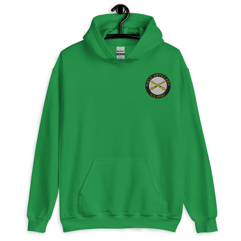 Field Artillery Hoodie - Irish Green