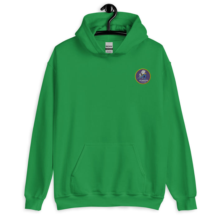 Navy Seabees Hoodie - Irish Green