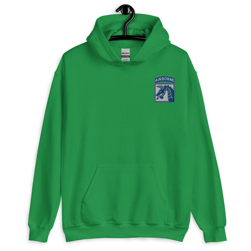 XVIII Airborne Corps Hoodie - Irish Green