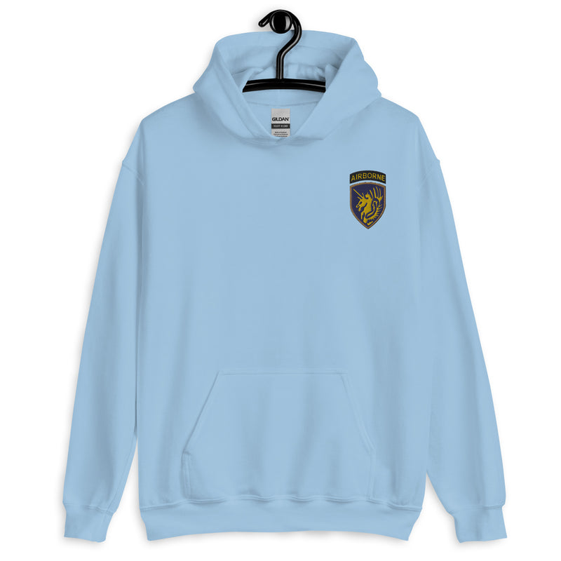 13th Airborne Division Hoodie - Light Blue