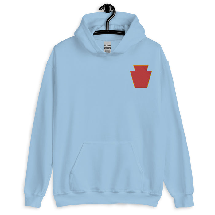 28th Infantry Division Hoodie - Light Blue